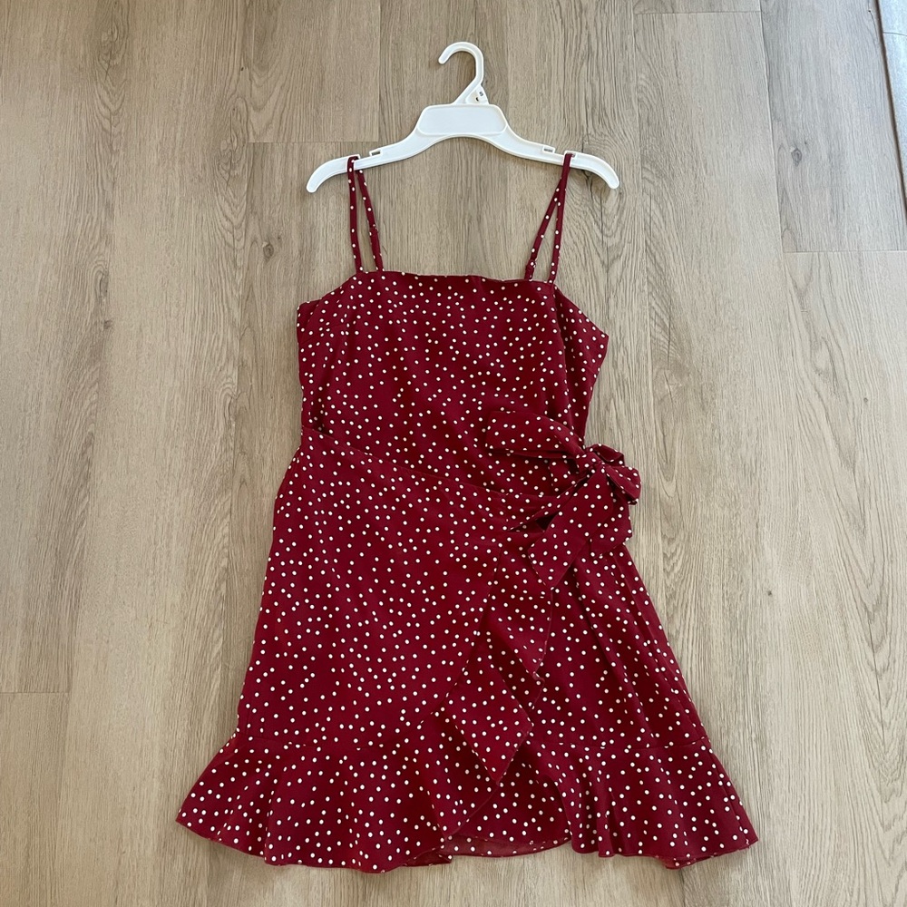 PRINCESS POLLY WRAP DRESS